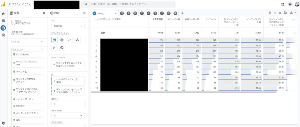 GA4の管理画面